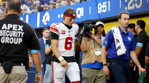 Jaxson Dart podría perder toda la temporada con los NY Giants