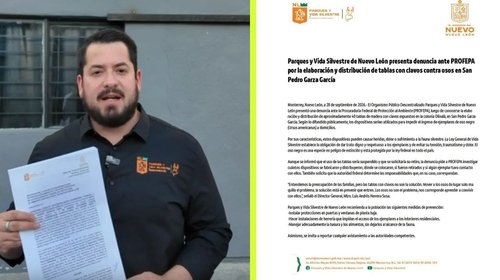Denuncia PVSNL ante PROFEPA trampas antiosos en San Pedro 