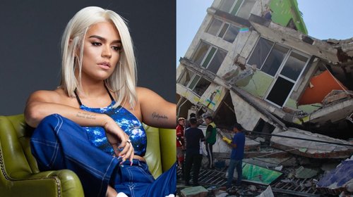 Karol G anuncia apoyo a damnificados por sismo en Colombia