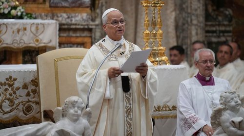 León XIV devela fresco en santuario donde rezó tras ser electo