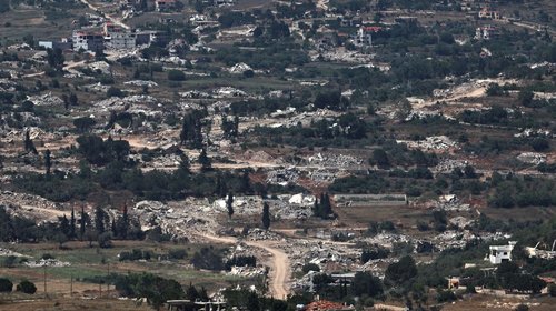 Líbano pide presionar a Israel para detener destrucción del sur