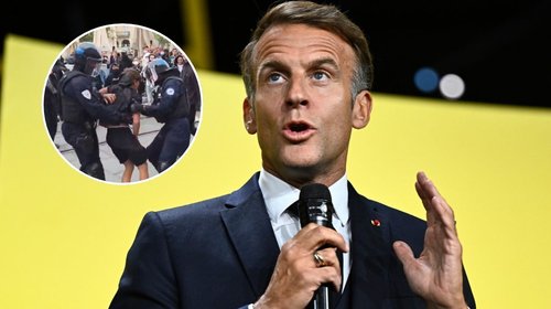 Macron promete respuestas a demandas estudiantiles en Francia