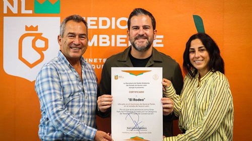 Nuevo León reconoce reserva privada de conservación tras 25 años