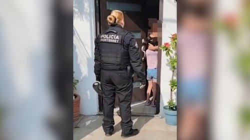 Halla Policía a menor que caminaba sola en el sur de Monterrey