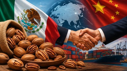 México buscará frenar aranceles de China a nueces pecanas