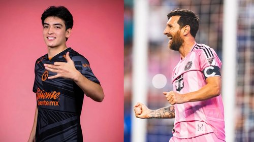 Gilberto Mora agradece a Messi por elección de estrella emergente