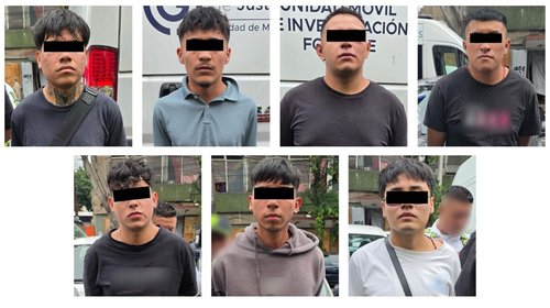 Detienen a siete tras agresión a policías en CDMX