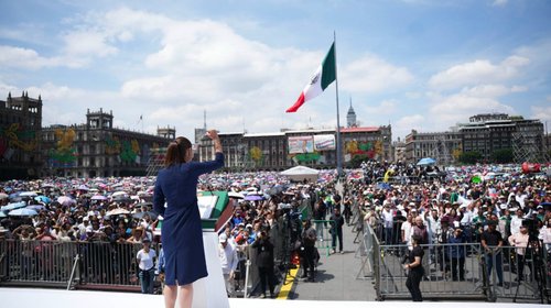 Sheinbaum lleva su mensaje a 850,000 personas durante gira