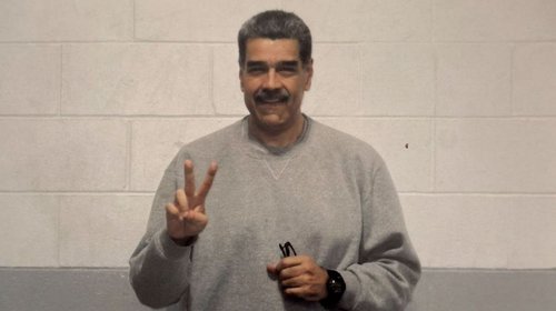 Maduro publica supuestas fotografías desde cárcel en Nueva York