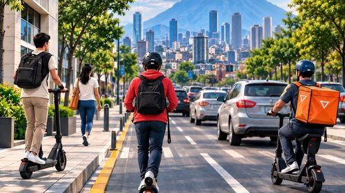 Regularán circulación de scooters en la urbe regia