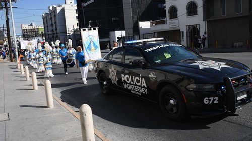 Activan operativo vial por peregrinaciones en Monterrey