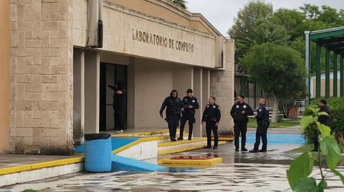 Realizan operativo sorpresa en el CBTA 21 de Parras