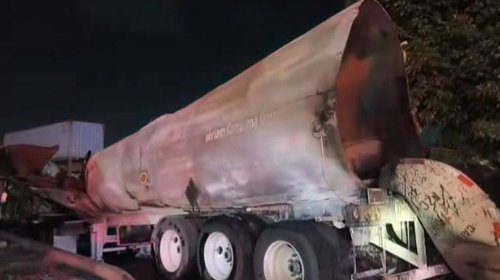 Mueren cuatro trabajadores tras explosión de pipa en Jalisco