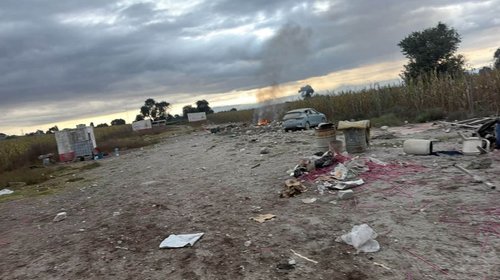 Explosión en taller de pirotecnia en Tlaxcala deja un muerto