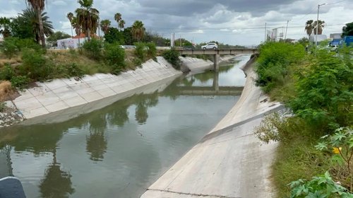 Bajo nivel del canal Rodhe afecta el suministro a Reynosa