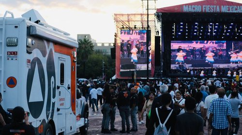 Vigilarán 100 elementos de auxilio y rescate festejos en la Macro