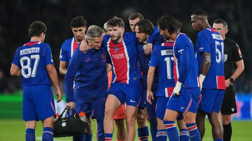 PSG sufre tres bajas por lesión tras vencer al Barcelona en UCL