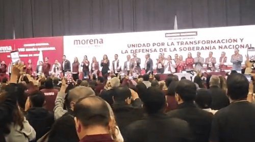 Morena toma protesta a coordinadores y busca unidad para 2027