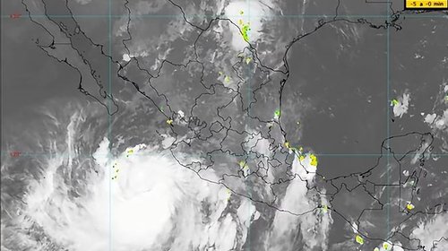 Huracán Rachel y frente frío dejan lluvias intensas