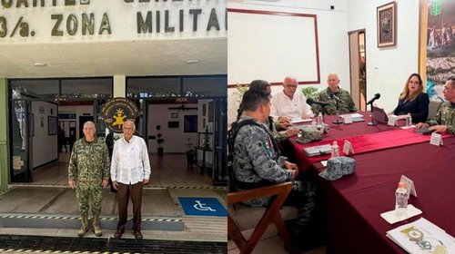 Defensa Nacional revisa acciones de seguridad en Nayarit