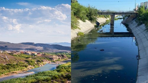 Afectan bajos niveles en Río Bravo y canal Rodhe a Reynosa
