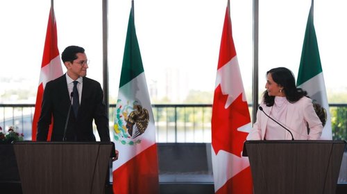 México y Canadá impulsan comercio, salud y seguridad tras reunión