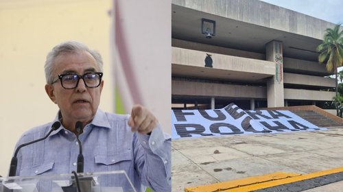 Exigen ciudadanos y empresarios salida de Rubén Rocha Moya