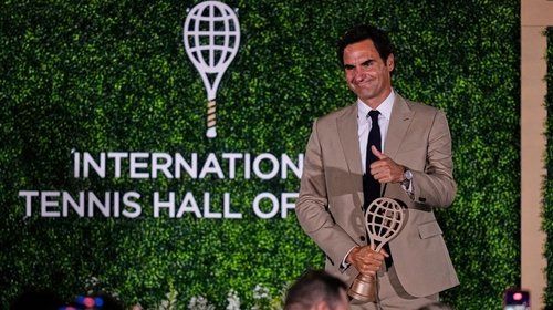 Roger Federer ingresa al Salón de la Fama Internacional del Tenis