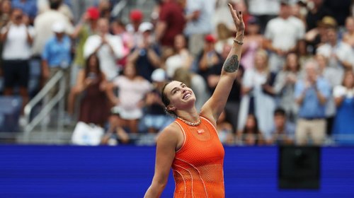 Sabalenka iguala marca de Williams en Abierto de Estados Unidos