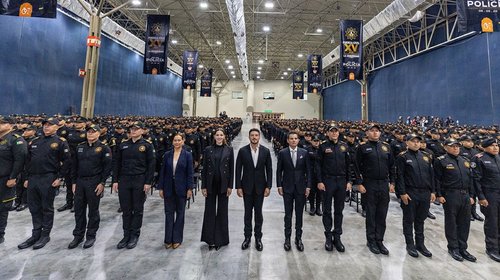 Presume gobernador blindaje de NL en aniversario de Fuerza Civil