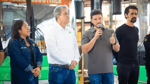 Refuerza Samuel con 30 nuevos camiones a la Cuenca Poniente