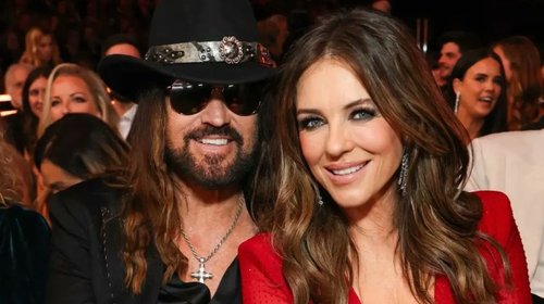 ¿Se casan? Elizabeth Hurley y Billy Ray Cyrus avivan rumores