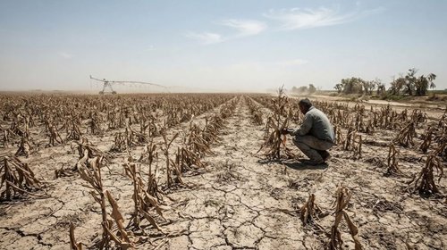 Sequía causa daños en 700 hectáreas de maíz en Edomex