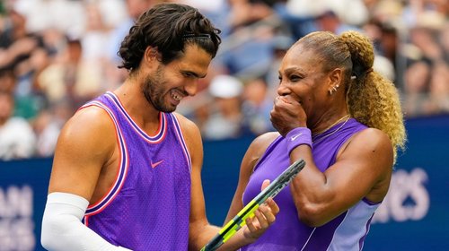 Williams y Alcaraz ganan dobles mixtos de Abierto de EUA en debut