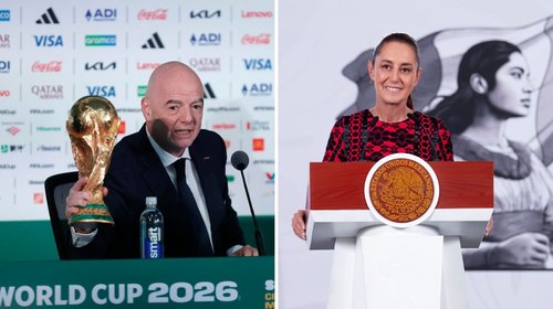 FIFA reconoce a Sheinbaum por éxito del Mundial FIFA™