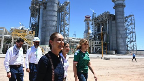 Refuerzan energía en BC: inauguran planta en Mexicali