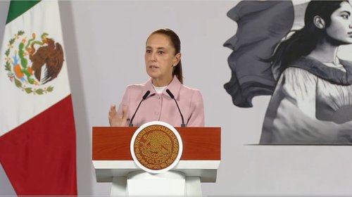 Exige Sheinbaum a Mauricio Kuri y EUA respetar la ley mexicana