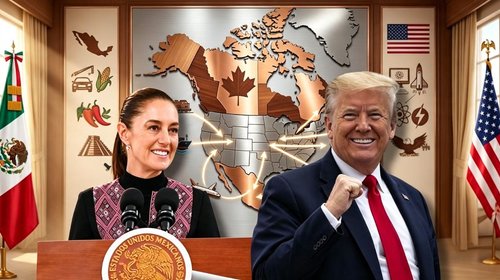 Sheinbaum revela llamada con Trump; 'va avanzando bien el T-MEC'