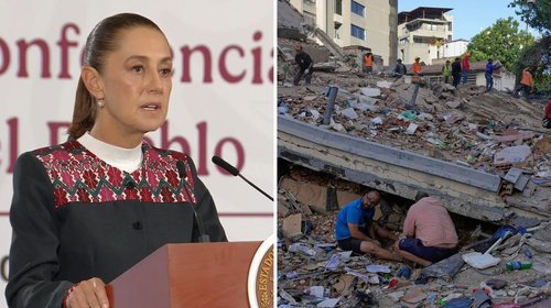 Anuncia Sheinbaum ayuda para Venezuela tras terremotos