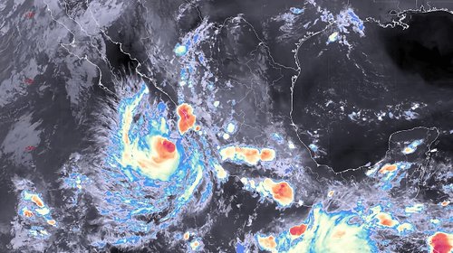 Simon se debilita a categoría 1; mantiene potencial de lluvias