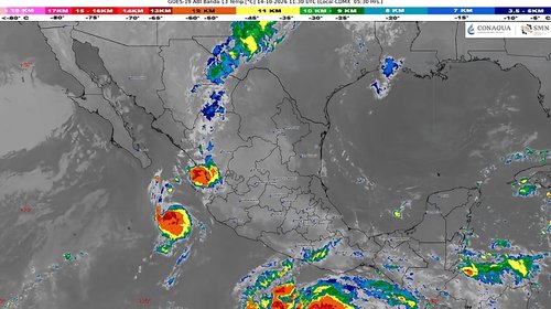  Simon se mantiene cercano a costas de Jalisco y Nayarit