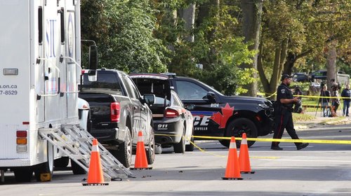 Muere sospechoso de atacar a policía frente a sinagoga en Canadá