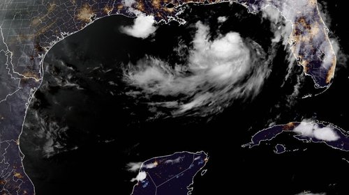 Tormenta tropical Bertha avanza por Golfo de México