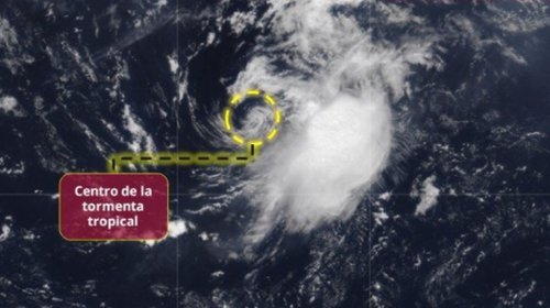 Tormenta tropical Cristóbal se forma en el océano Atlántico