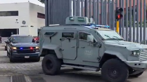 Trasladan al penal a presuntos responsables de multihomicidio