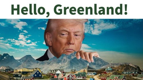 'Hello, Greenland': Trump vuelve a poner la mira sobre la isla
