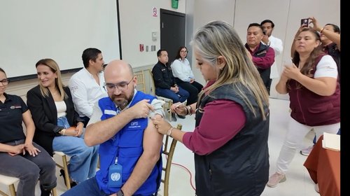  Buscan aplicar 81 mil dosis contra la influenza en Reynosa