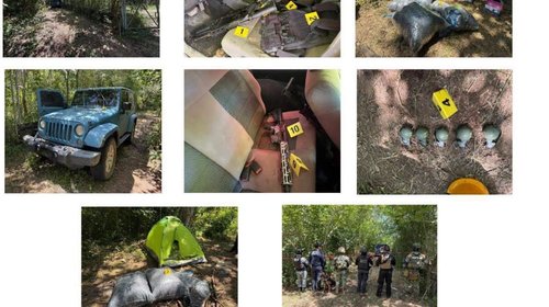 Aseguran 59,000 dosis de droga y arsenal en Veracruz