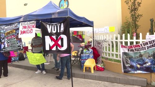 Expresa personal del IMSS inconformidades en votación salarial