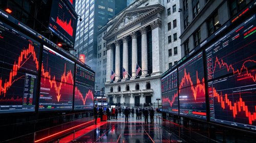 Wall Street abre en rojo por desplome en tecnológicas